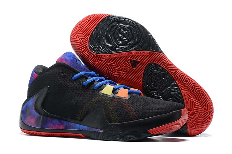 Nike Zoom Freak 1 Black Blue Red Shoes